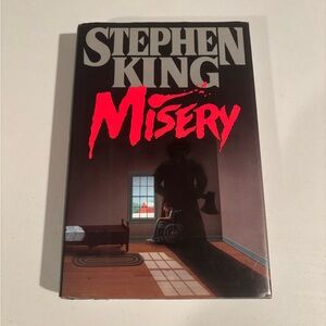 Misery by Steven King Hard Cover Book